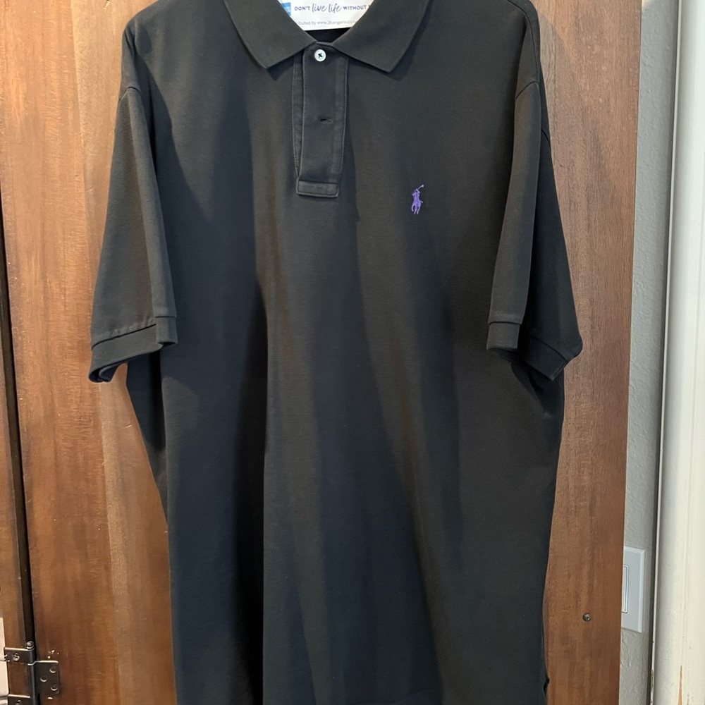 Ralph Lauren Black Polo Shirt